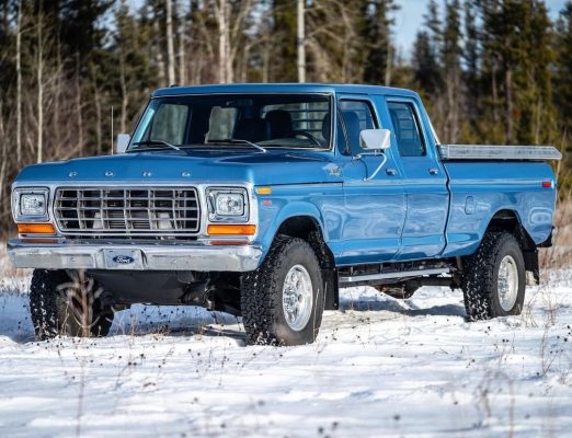 1979 Ford F250 Crew Cab Custom Ecoboost