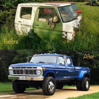 1974 Ford F-350 Crew Cab Ground-Up Build with 6.7L