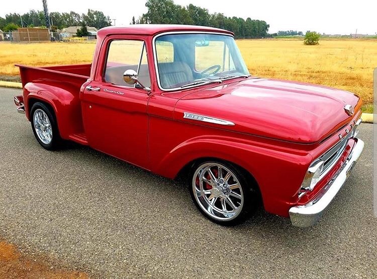 1962 Ford F100 and the Truck Owner