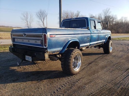 1973 F350 Truck Conversion from 2WD to 4x4