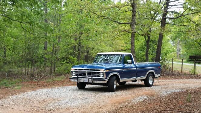 Old Blue 1974 Ford F100 Explorer