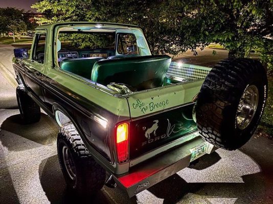 1978 Ford Bronco with Authentic 351 Paint