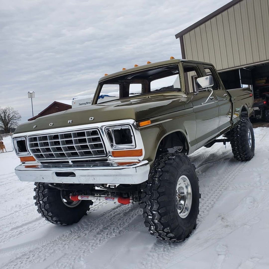 1979 Ford F-250 Crew Cab 521 Stroker in Olive Gold Pearl