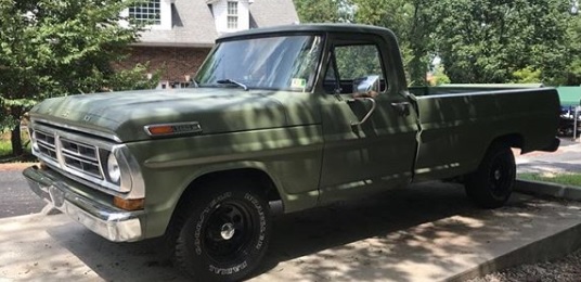 A story of Ford F100 1972