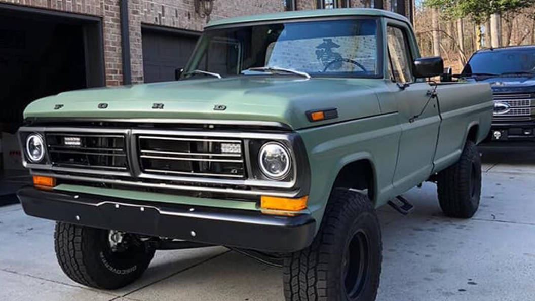 A story of Ford F100 1972
