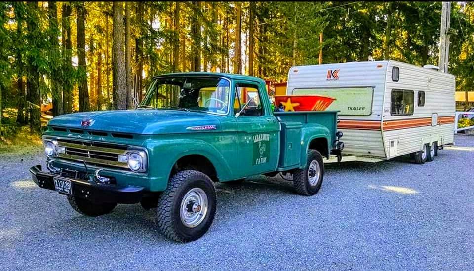 1962 F-250 4x4 Custom Cab with 81,000 Miles