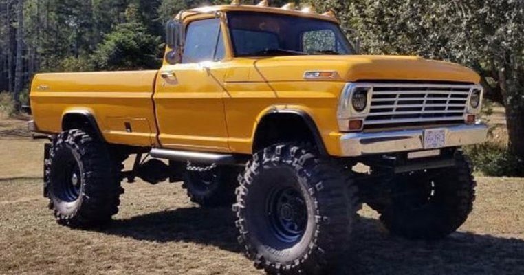 1968 Ford F350 With Harley Davidson Edition Seat