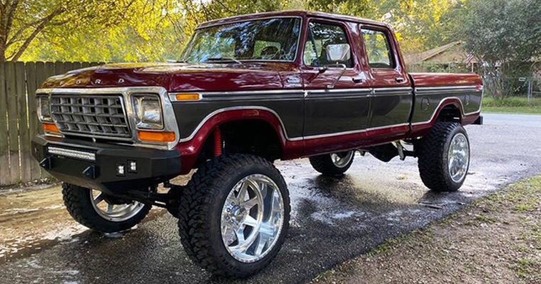 1978 F250 Crew Cab Roars with a Stroked Out 460 4x4