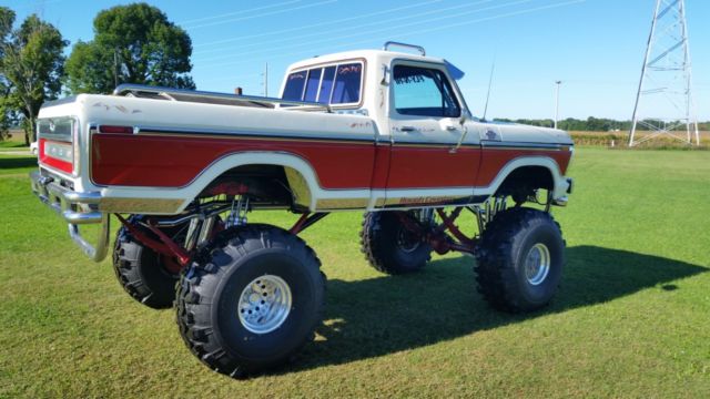 1978 Ford F150 Lifted on Super Swampers 4x4