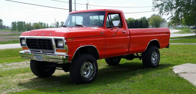 1979 Ford F150 in SPI Orange