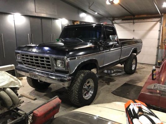 1979 Ford F250's Adventure with 400M Engine, 4-inch Lift, 4x4