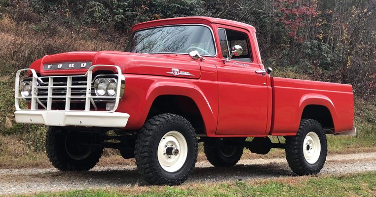 1959 Ford F100 4x4 Built From The Ground Up