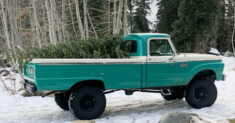 1960s Ford F250 Christmas Tree Adventure