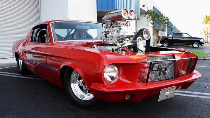1967 Ford Mustang with 1000 Horsepower