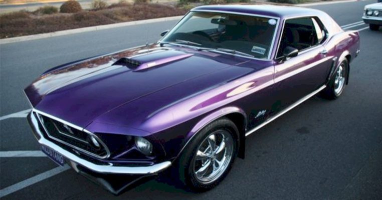 Distinctive Style: 1969 Mustang in Wild Violet Finish