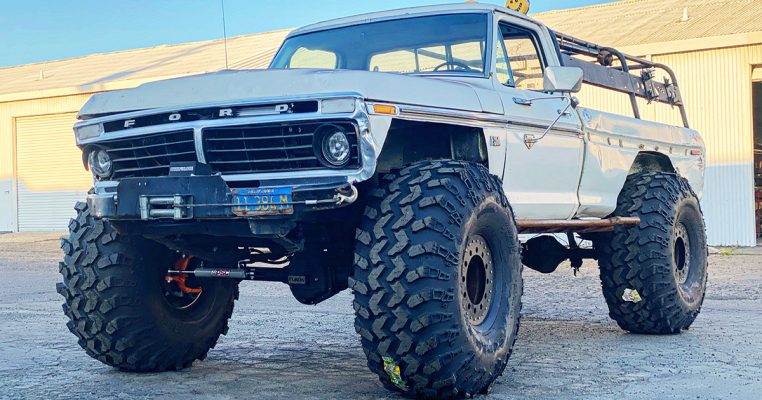 The 1973 Ford F250 Highboy Snow Wheeler