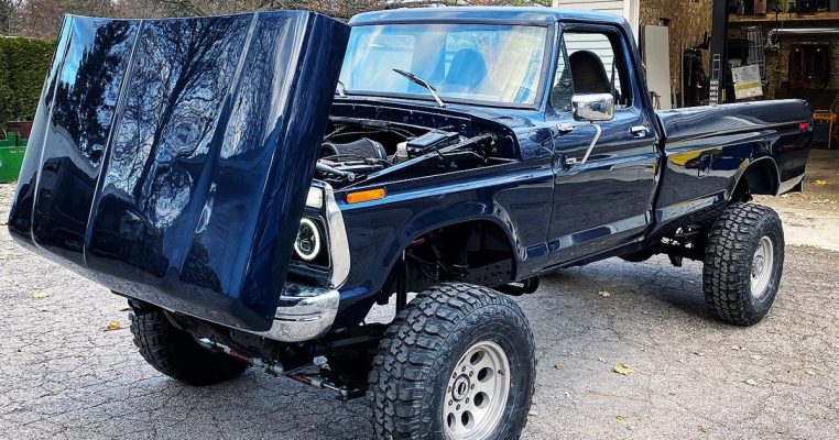 1976 Ford F150 With a 7.3L Powerstroke