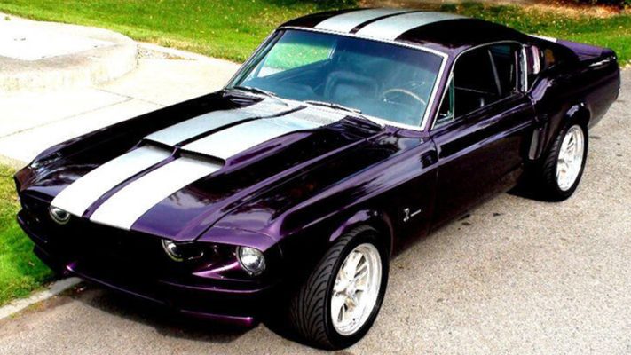 Ford Mustang Fastback in Striking Sharp Purple