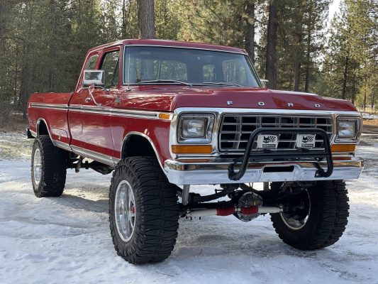 Iconic 1979 Ford F350 Ranger Supercab 4x4