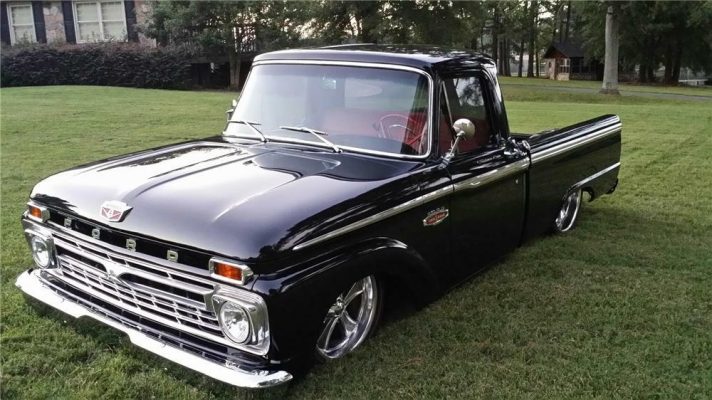 1966 FORD F-100 CUSTOM PICKUP STROKED TO 557 CID