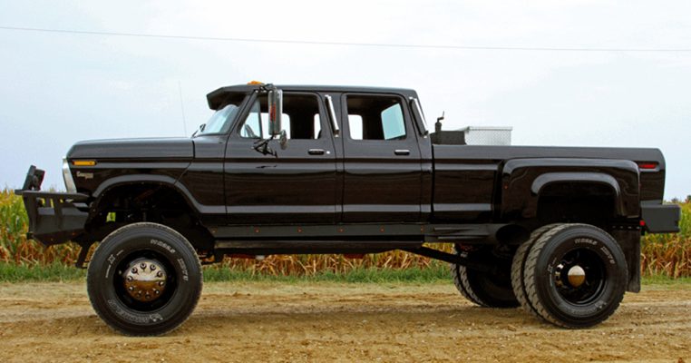 Unveiling the Legacy: The 1975 Ford F-350 Crew Cab Custom Dually 4x4
