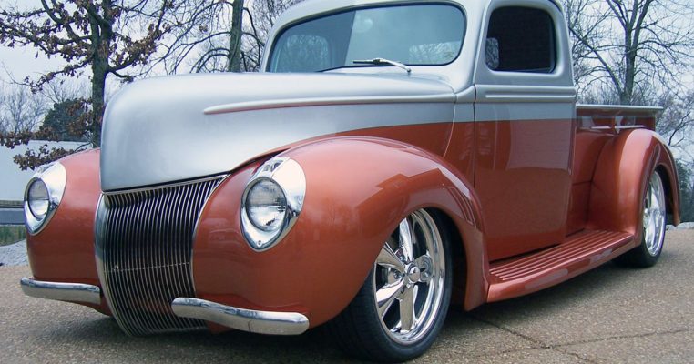 1941 FORD PICKUP SUN BURST ORANGE