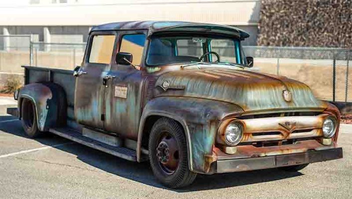 Introduction to the 1956 Ford F600 Crew Cab Ratrod