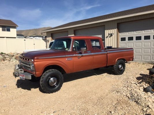 The 1965 Ford F250 Crew Cab 4x4: Where Classic Style Meets Functionality