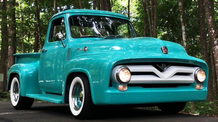 1955 Ford F100 Pickup With Ford 302 Engine