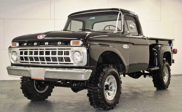1965 Ford F-250 4X4: A Timeless Classic in Black